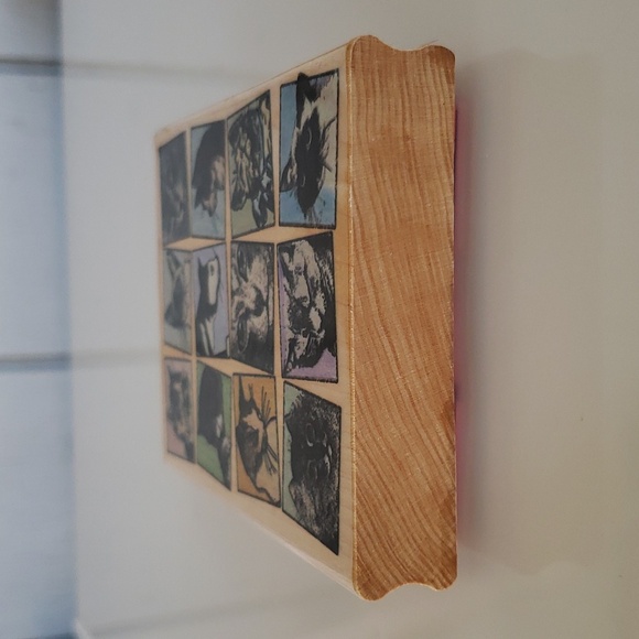 Cat Stamp Hampton Art Stamps 4578 Kitty Tiles Large Cat Stamp - Picture 5 of 13